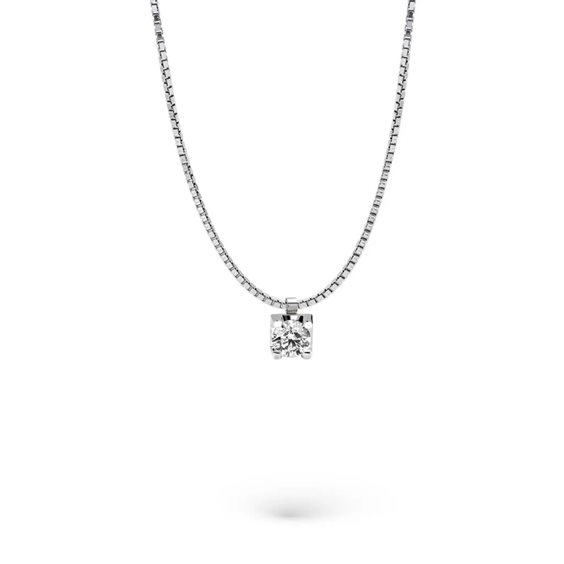 Collar Mirco Visconti Mujer in Oro blanco Diamante 0.53 Ct HP23/180 - HP23/180